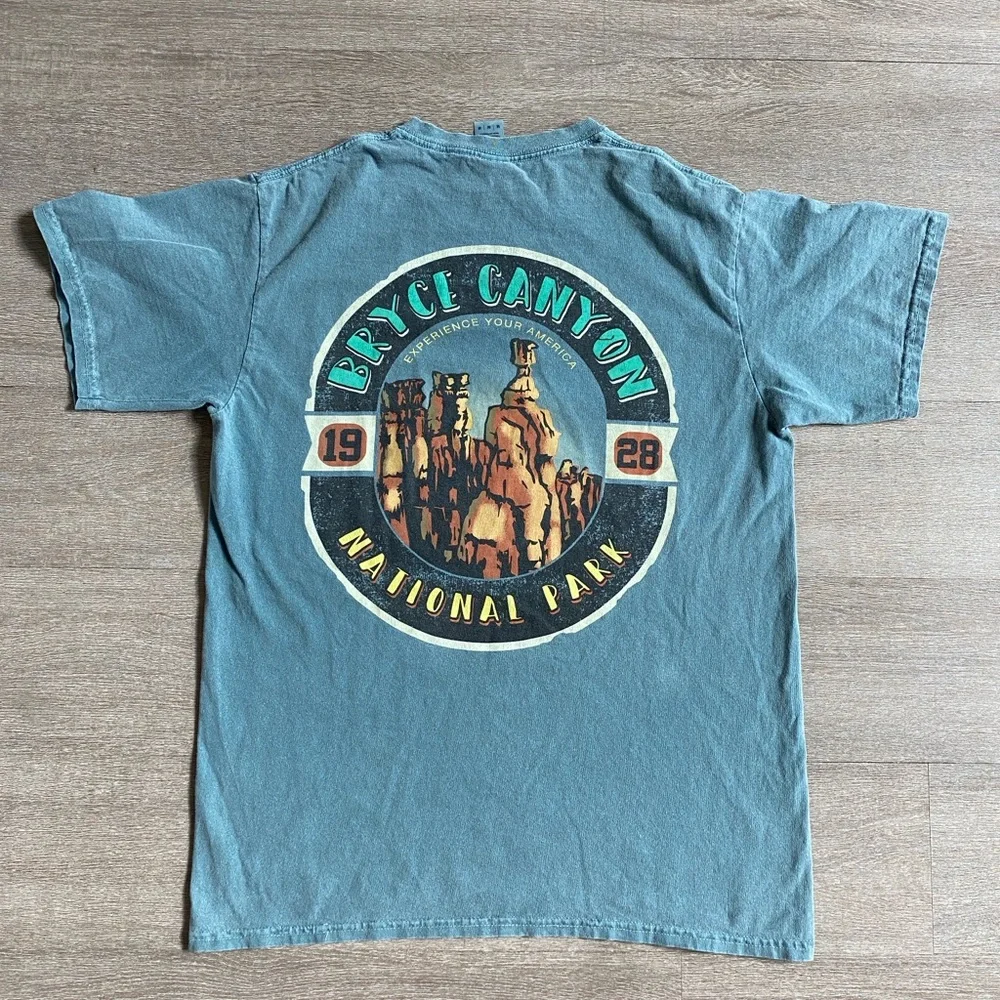 Medium Bryce Canyon National Park blue cotton t-shirt 1170 - Picture 5 of 5